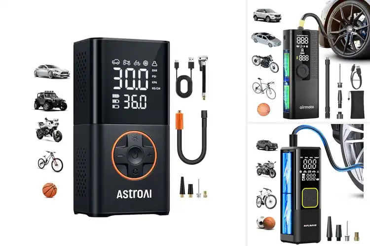 Detailed view of Best Motorcycle Tire Pumps: Fast, Accurate & Easy to Use